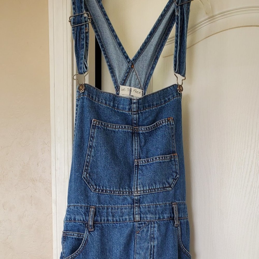 Free People Ziggy denim overalls  size Large